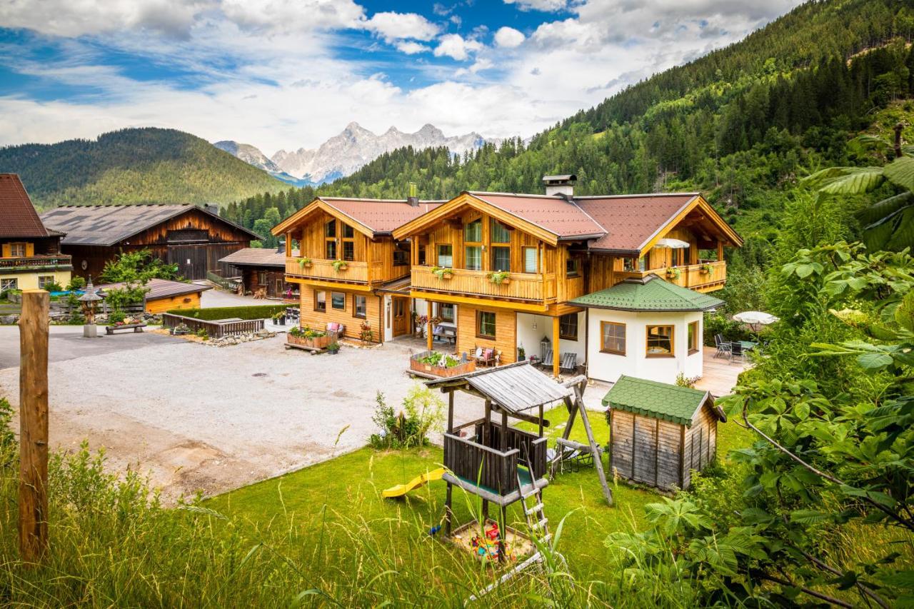Oeko-Appartements Fallhaus Forstau  Exterior foto