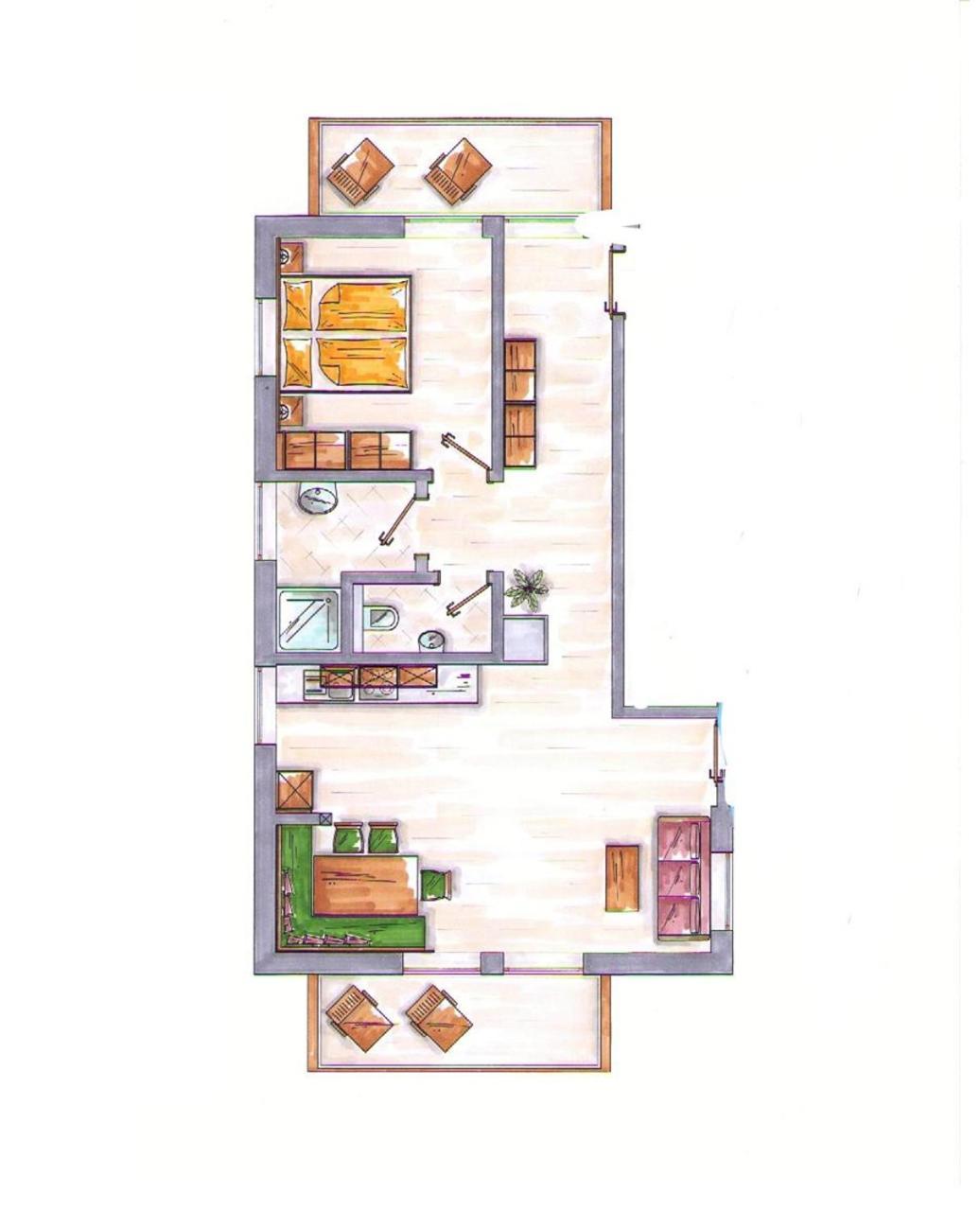 Oeko-Appartements Fallhaus Forstau  Cameră foto
